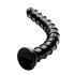Gekrümmte Schlangen-Anal-Dildo 18 - Anal Dildo (schwarz)