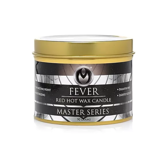 XR Brands - Fever - Paraffin-Körperkerze (rot, 120 g)