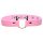 Master Series Kinky Kitty - Halsband mit Katzenkopf-Ring (rosa)