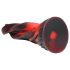 Creature Cocks Höllenkuss - Spiral Silikon Dildo - 19cm (rot)
