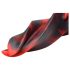 Creature Cocks Höllenkuss - Spiral Silikon Dildo - 19cm (rot)