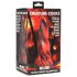 Creature Cocks Höllenkuss - Spiral Silikon Dildo - 19cm (rot)
