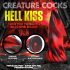 Creature Cocks Höllenkuss - Spiral Silikon Dildo - 19cm (rot)