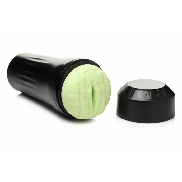 Creature Cocks Raptor - Reptilienkünstlermuschiehülle (schwarz-grün)