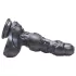 XR Brands Cyborg-Penisschubser - ferngesteuerter Roboter-Vibrator (Silber)