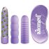 Stoner Bonga Bunga - Stabvibrator-Set (4-teilig) - Lila