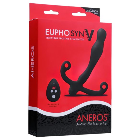 Aneros Eupho Syn V - Prostata-Vibrator mit Fernbedienung (schwarz)
