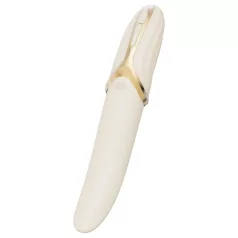 Zalo Eve - Akku-Heiz-Vibrator mit Rotation (weiß)