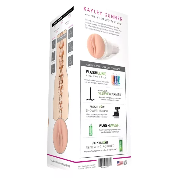 Fleshlight Kayley Gunner - Natürliche Gefühl Vaginalöffner