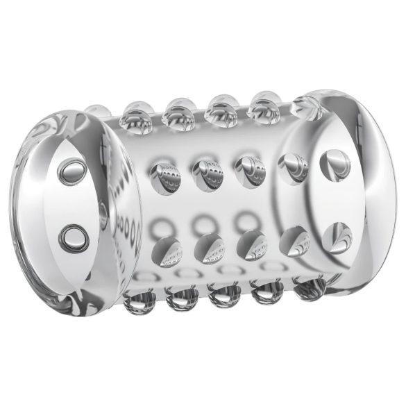 Stay Hard - gepunkteter Penis-Manschette (transparent)