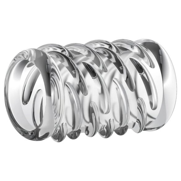 Stay Hard - Penismanschette mit Muster (transparent)