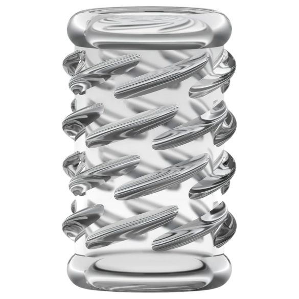 Stay Hard - Penismanschette mit Muster (transparent)