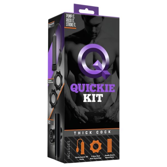 Quickie Kit - Penis Pump Set - Dick (4-teilig)