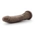 Dr. Skin 8,5" - Realistischer Saugnapf-Dildo - Braun (20,5cm)
