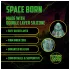 Autsch! Space Born - Silikon-Analplug (grün-schwarz)
