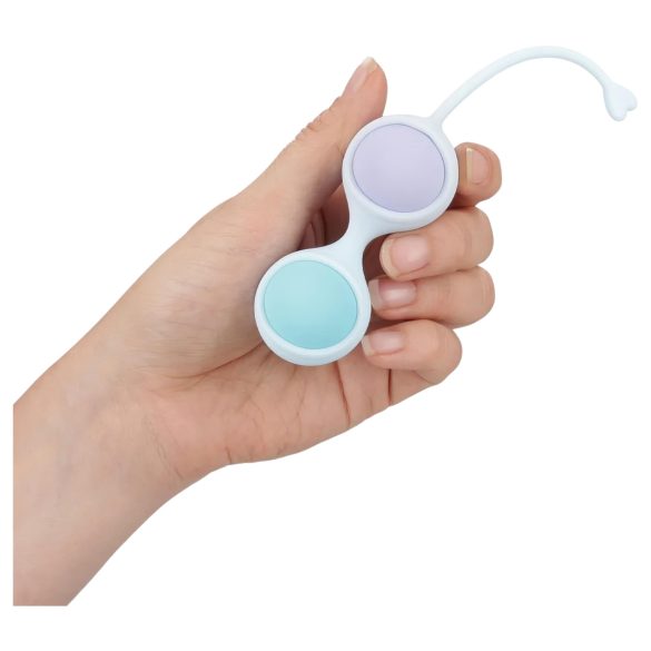 Loveline - Vibrations-Set anpassbarer Liebeskugeln (Blau)