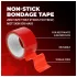 Autsch! - selbstklebendes Bondageband (rot) - 20 m