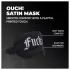 Autsch! - Satin-Schlafmaske mit der Aufschrift „Fuck Off“ (schwarz)