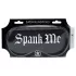 Autsch! - Satin-Augenmaske mit der Aufschrift „Spank Me“ (schwarz)