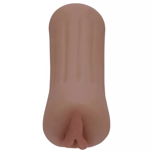 XKIN Beauty Queen Lulu - realistische Kunstvagina-Masturbator (dunkel naturfarben)