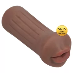 XKIN - künstliche Mund-Masturbator - S (dunkles Natur)