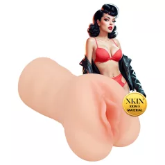   XKIN Greaser Girl Misty - lebensechter Kunstvagina-Masturbator (naturfarben)