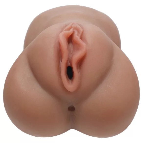 XKIN - realistische Kunstvagina - L (dunkles Natur)