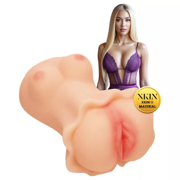 XKIN Enchantment Elise - lebensechter Kunstvagina-Masturbator (natur)
