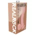 RealRock - realitätsnaher Vibrator mit doppelter Dichte (hautfarben) - 18 cm