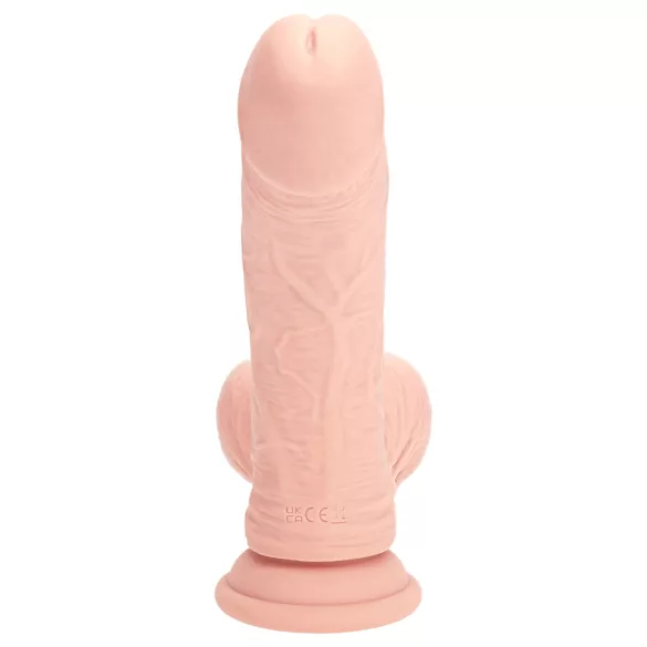 RealRock - realitätsnaher Vibrator mit doppelter Dichte (hautfarben) - 18 cm