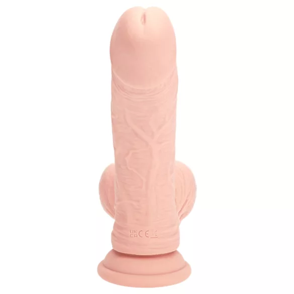 RealRock - lebensechter Vibrator mit doppelter Dichte (hautfarben) - 20 cm