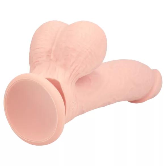 RealRock - lebensechter Vibrator mit doppelter Dichte (hautfarben) - 20 cm