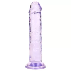 RealRock - naturgetreuer Dildo mit Saugnapf (lila) - 12,7 cm