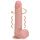 RealRock - rotierender Vibrator (naturfarben, 20,5 cm)