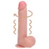 RealRock - rotierender Vibrator (naturfarben, 20,5 cm)