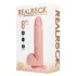 RealRock - rotierender Vibrator (naturfarben, 20,5 cm)