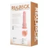 RealRock - rotierender Vibrator (naturfarben, 20,5 cm)