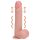REALROCK - Saugnapf Stoßvibrator - natur (20,5cm)