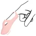 Loveline - gerippter Finger-Vibrator (pink)