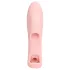 Loveline - gerippter Finger-Vibrator (pink)