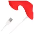 Loveline - stimulierender Fingervibrator (rot)
