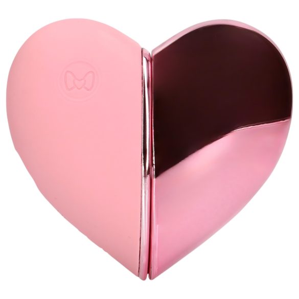 Loveline Tapping Heart - wiederaufladbarer Klitorisstimulator (pink)