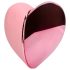 Loveline Tapping Heart - Akku-Klitorisvibrator (Pink)