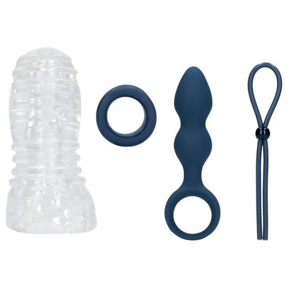 Loveline (S)explore - Sexspielzeug-Set für Männer (Blau)
