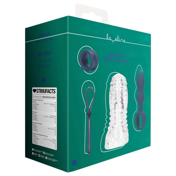Loveline (S)explore - Sexspielzeug-Set für Männer (blau)