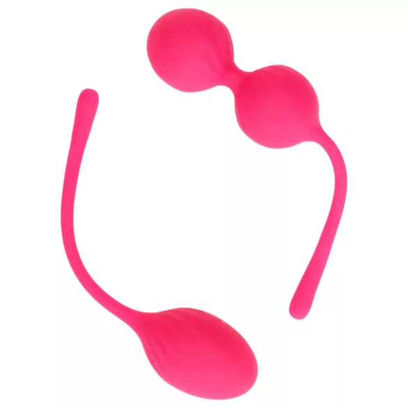 Loveline - Gewichtete Liebeskugeln-Set - 2-teilig (pink)