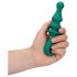 Loveline - Akku Anal Vibrator mit Perlen (grün)