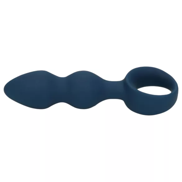 Loveline - Analplug mit Griff - klein (blau)