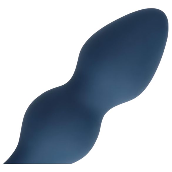 Loveline - Anal-Dildo mit Ring - mittel (blau)