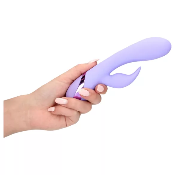 Loveline - Akku Spielhase-Vibrator mit Klitorisarm (Lila)
